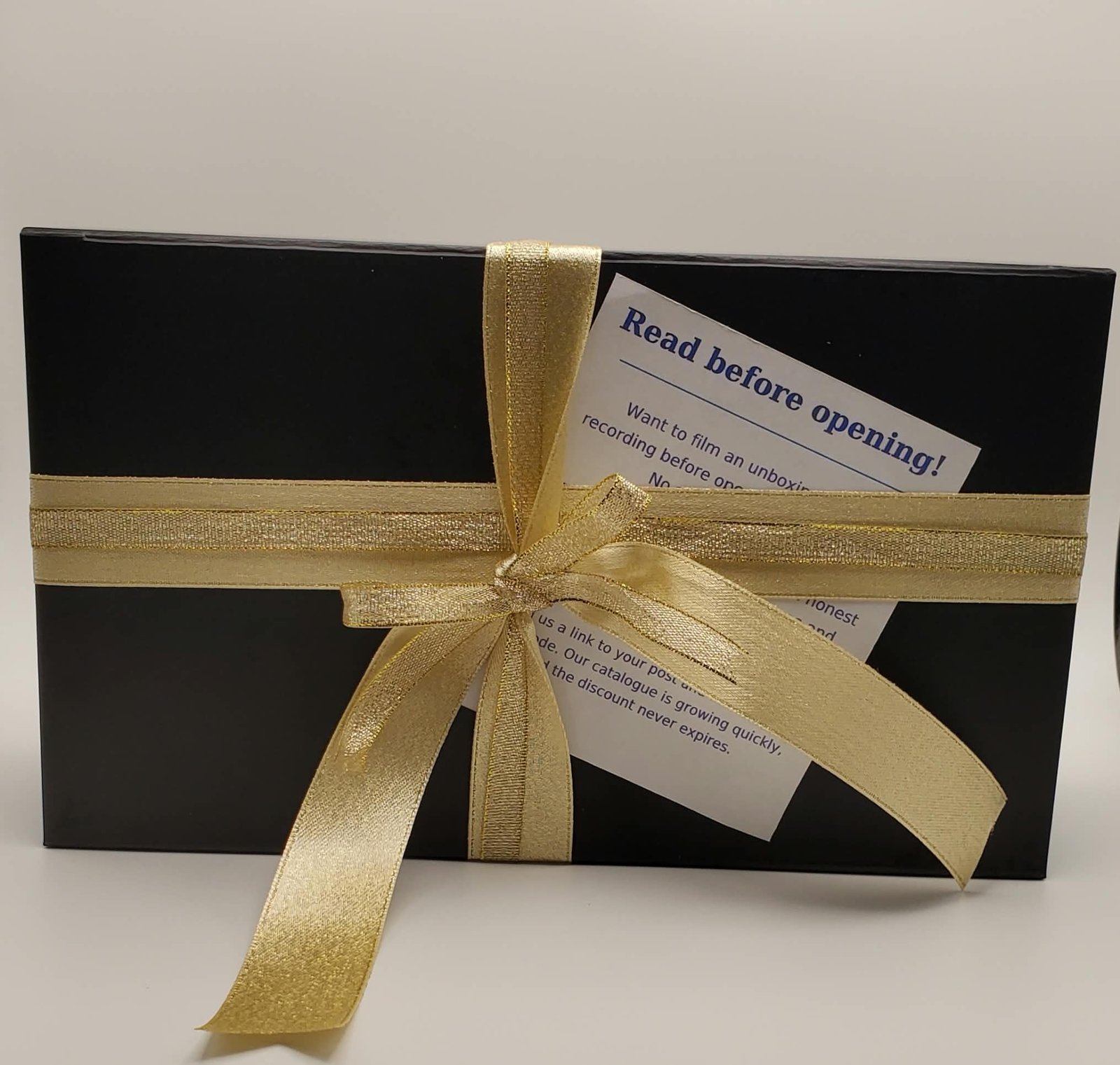 Your Curated Desire signature presentation and packaging