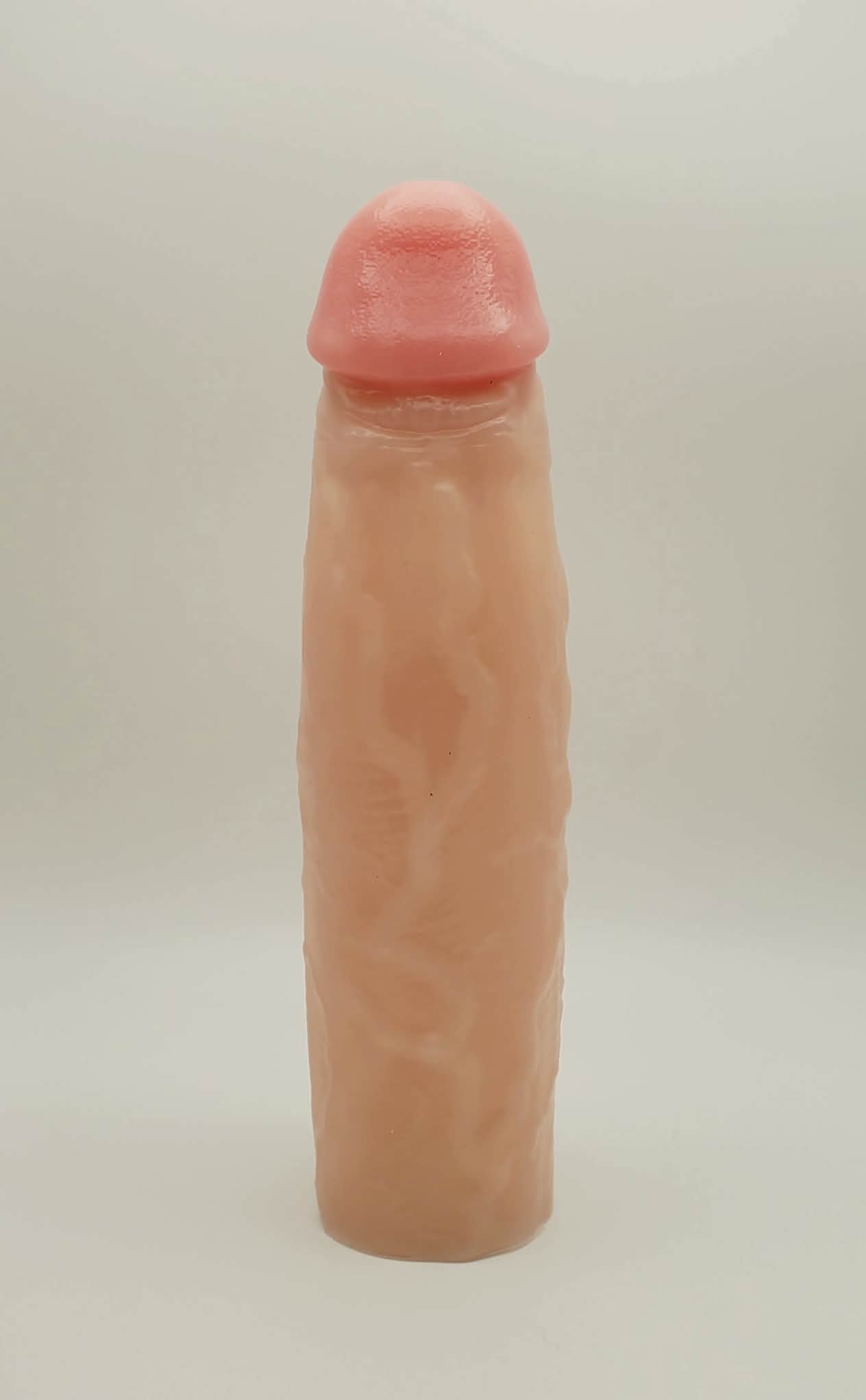 Helios realistic silicone sleeve 7.5 by 2.1 inches, alternate angle